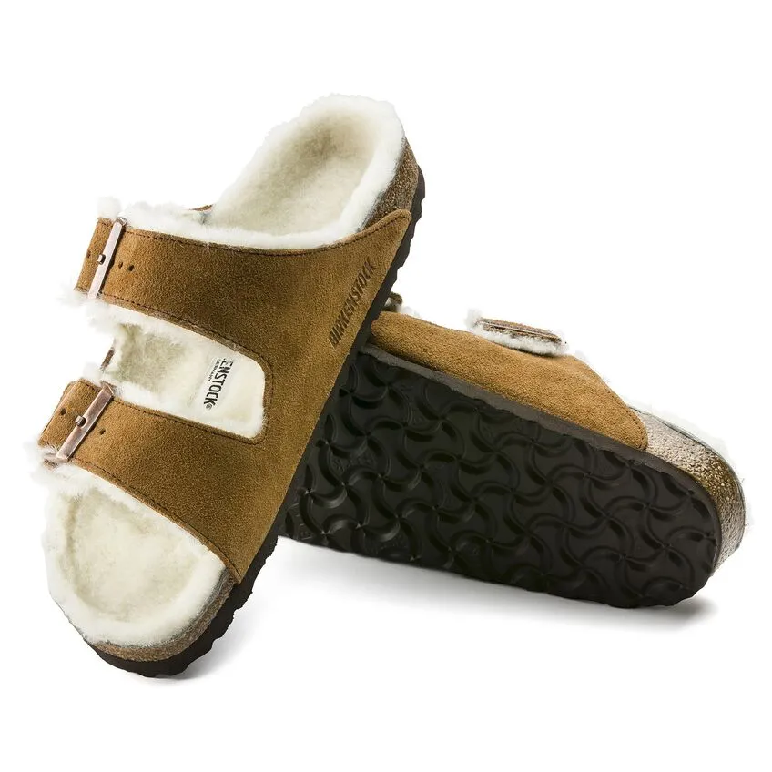 Arizona Shearling Sandal Regular (Mink)