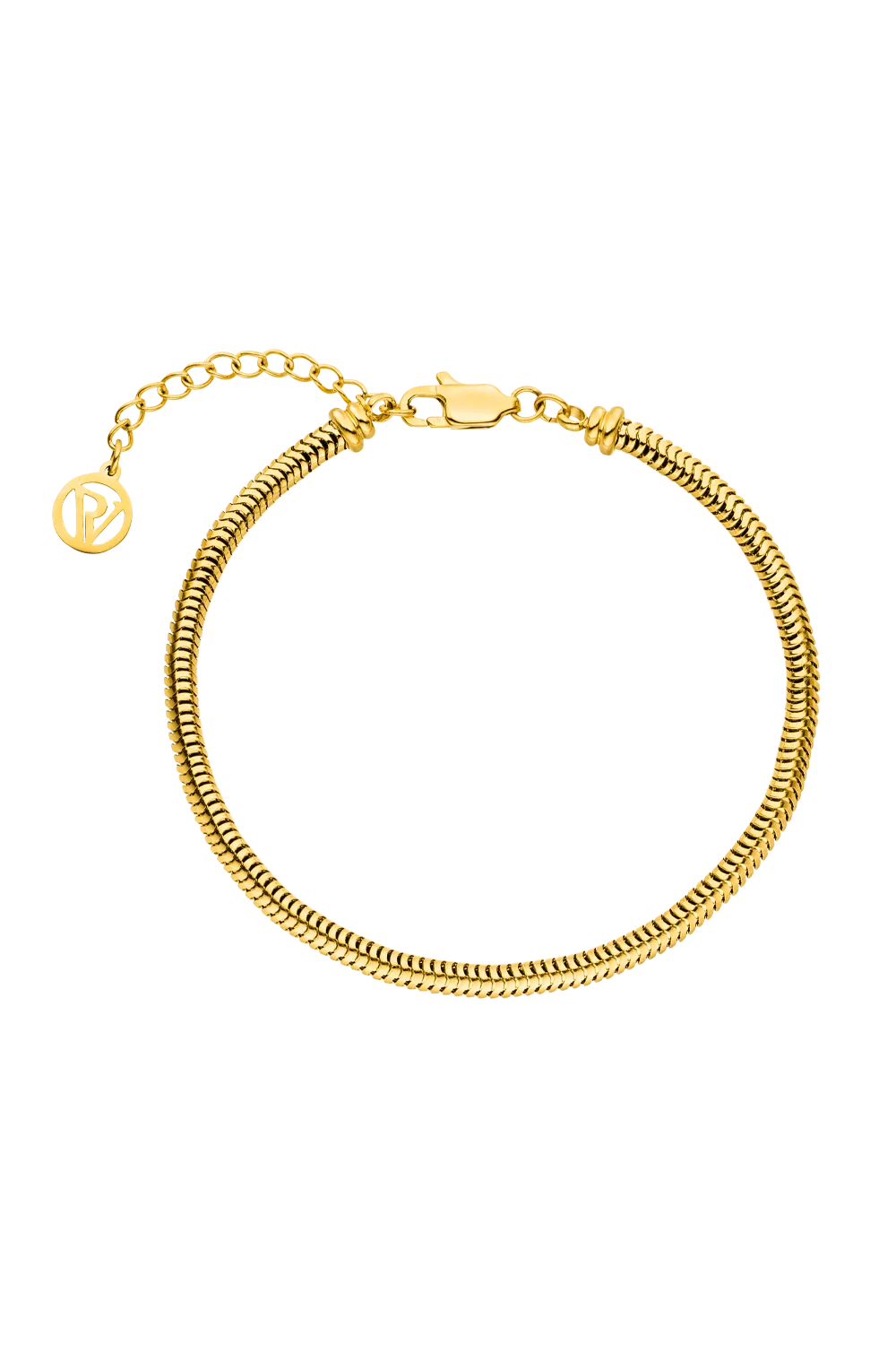 Avenue Snake Bracelet 14K Gold Plated