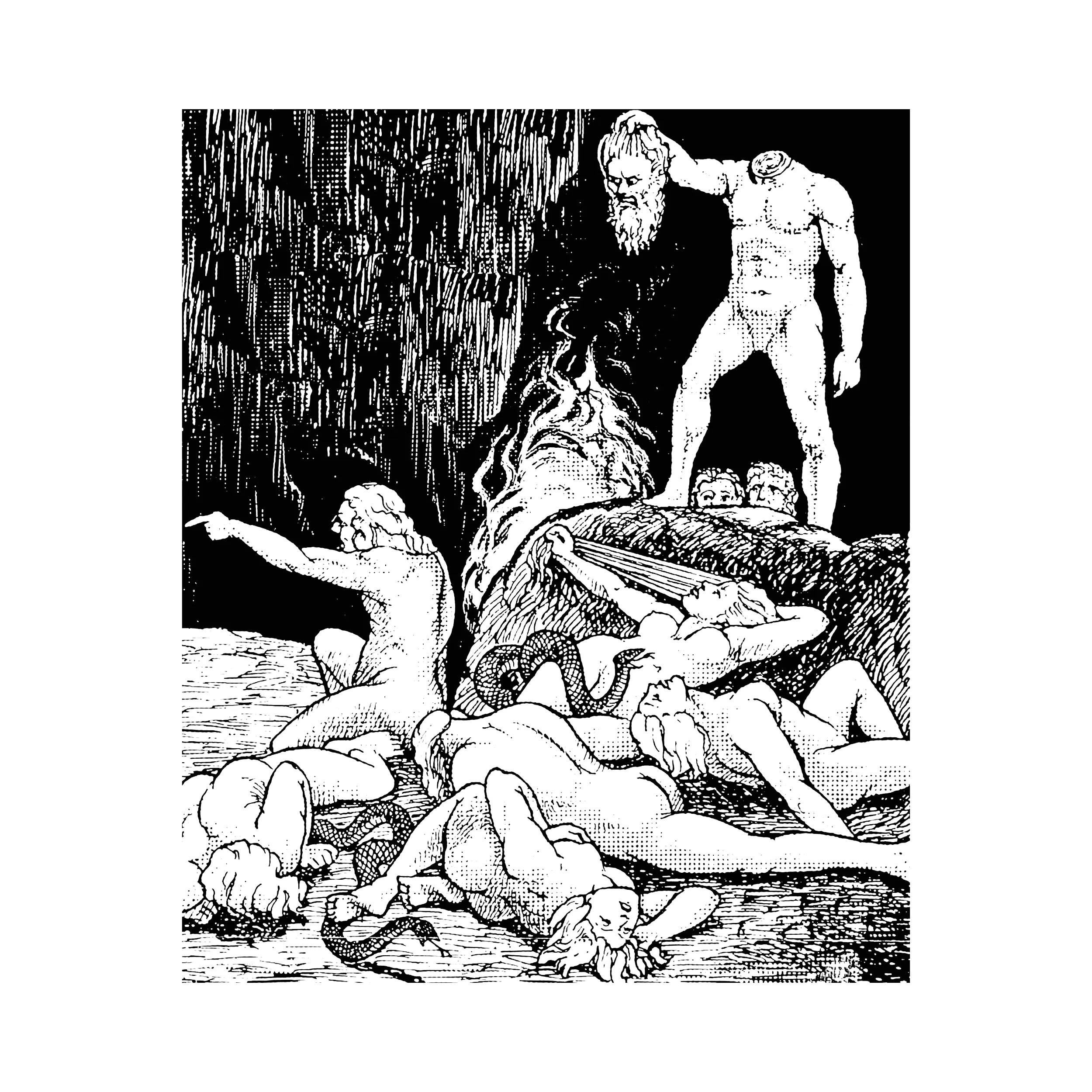 Beheaded And Writhing Slim Fit Tee