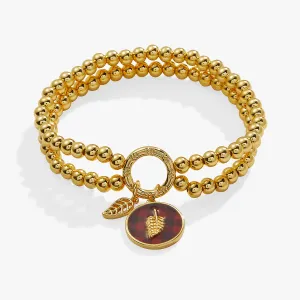 Buffalo Plaid Stretch Bracelet