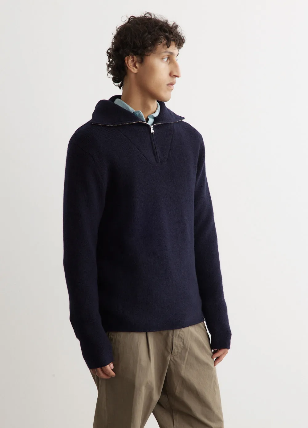 Carl Half Zip Knit