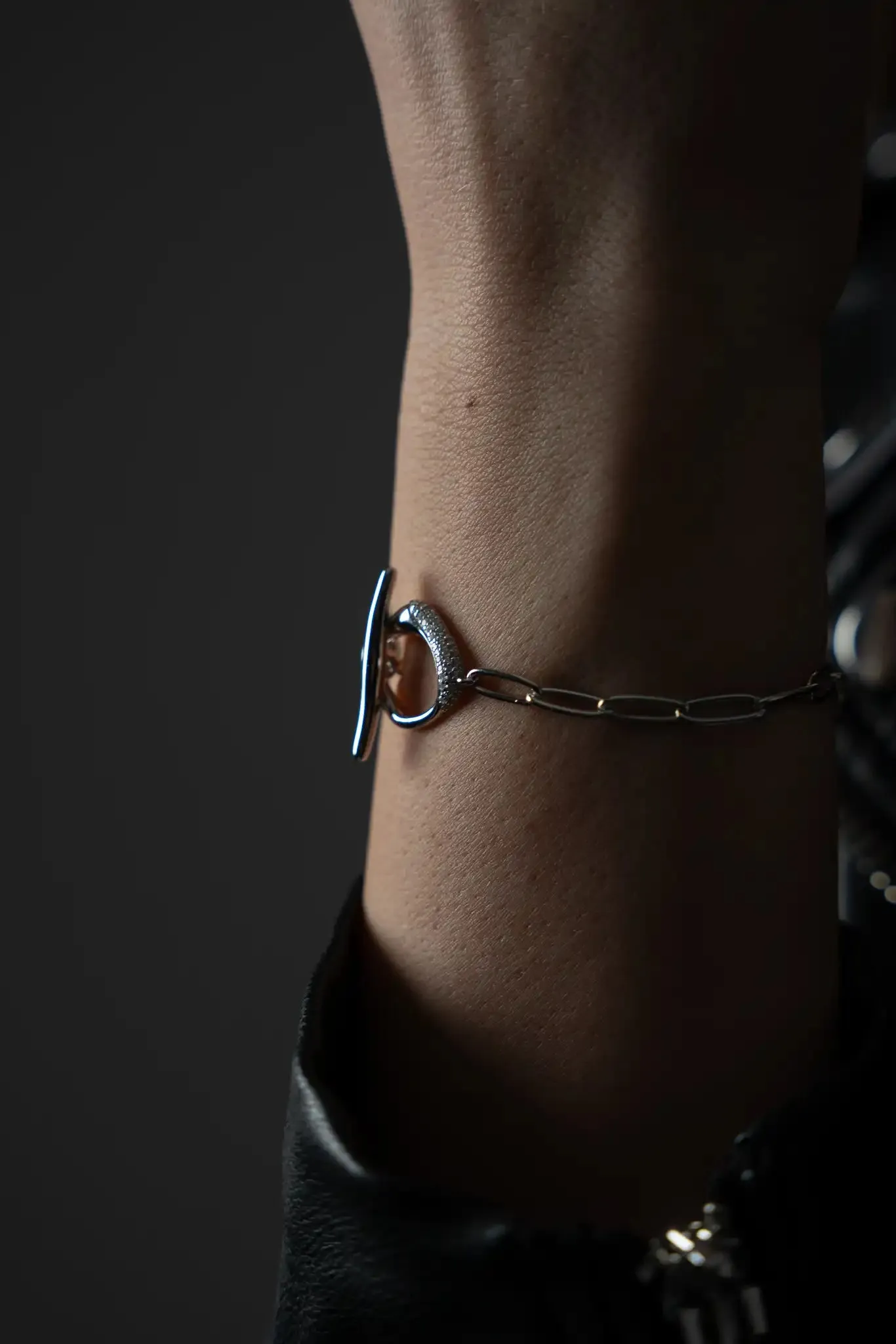 Crystal Galaxy Bracelet Silver
