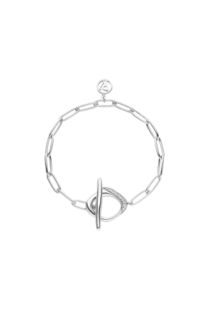 Crystal Galaxy Bracelet Silver
