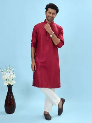 Deep Fuchsia Kurta | Azania
