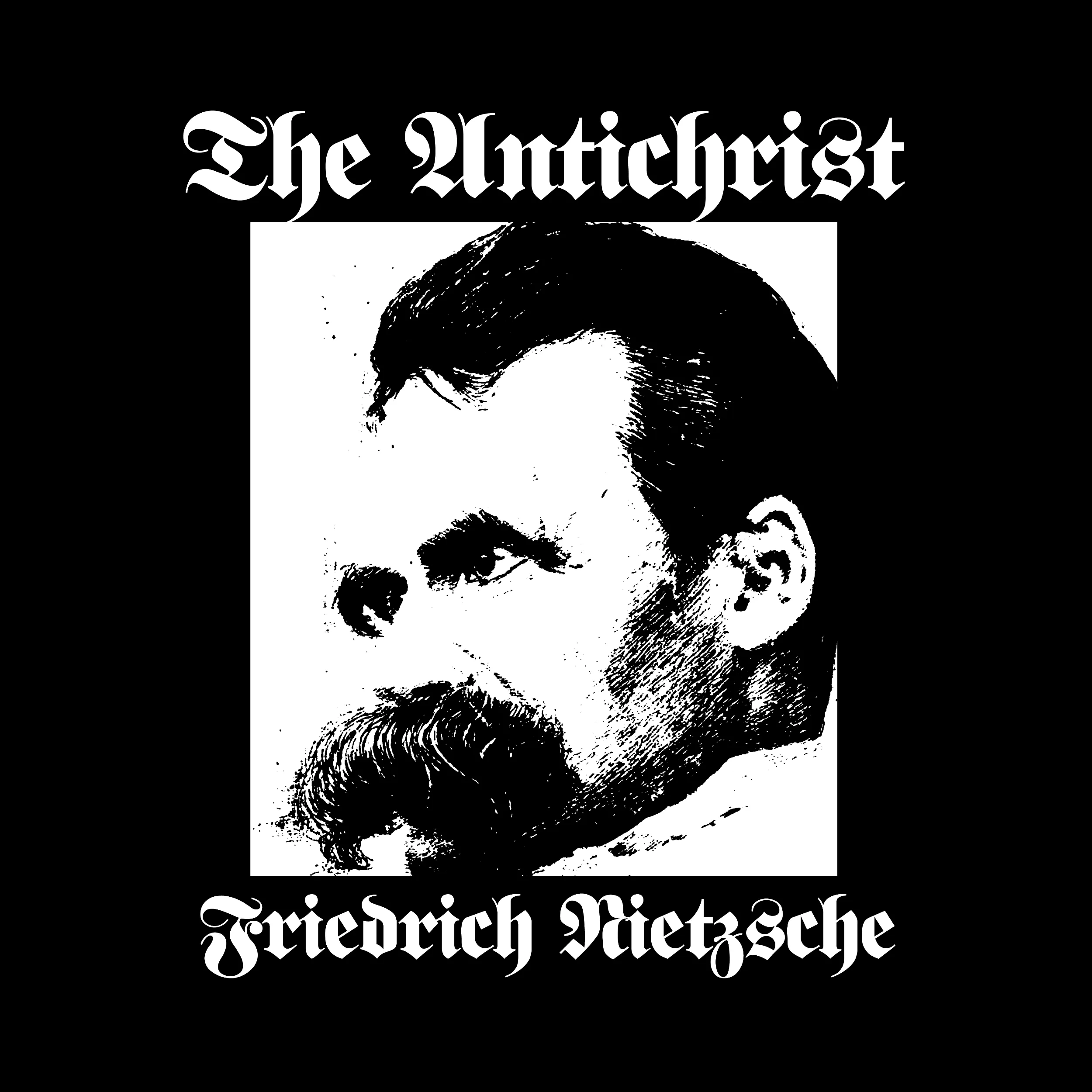 Friedrich Nietzsche Antichrist Slim Fit Tee