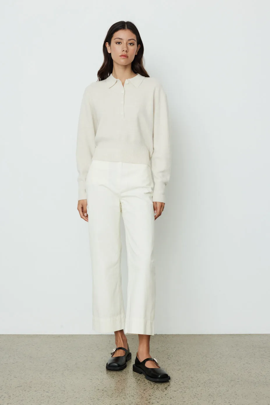 Kari Polo Knit Sweater