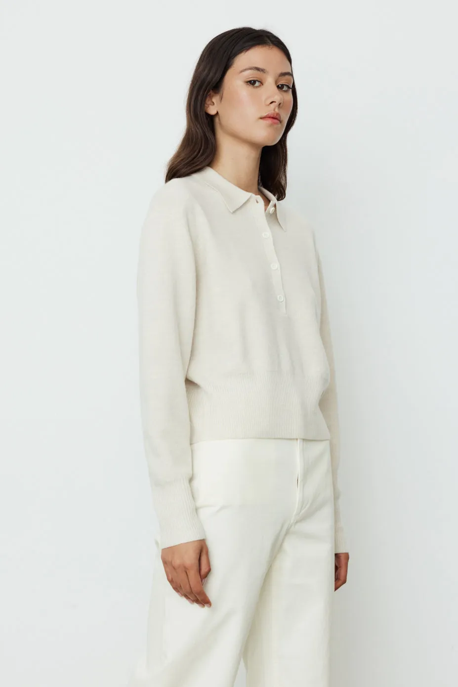 Kari Polo Knit Sweater