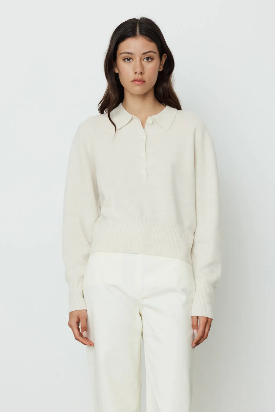 Kari Polo Knit Sweater