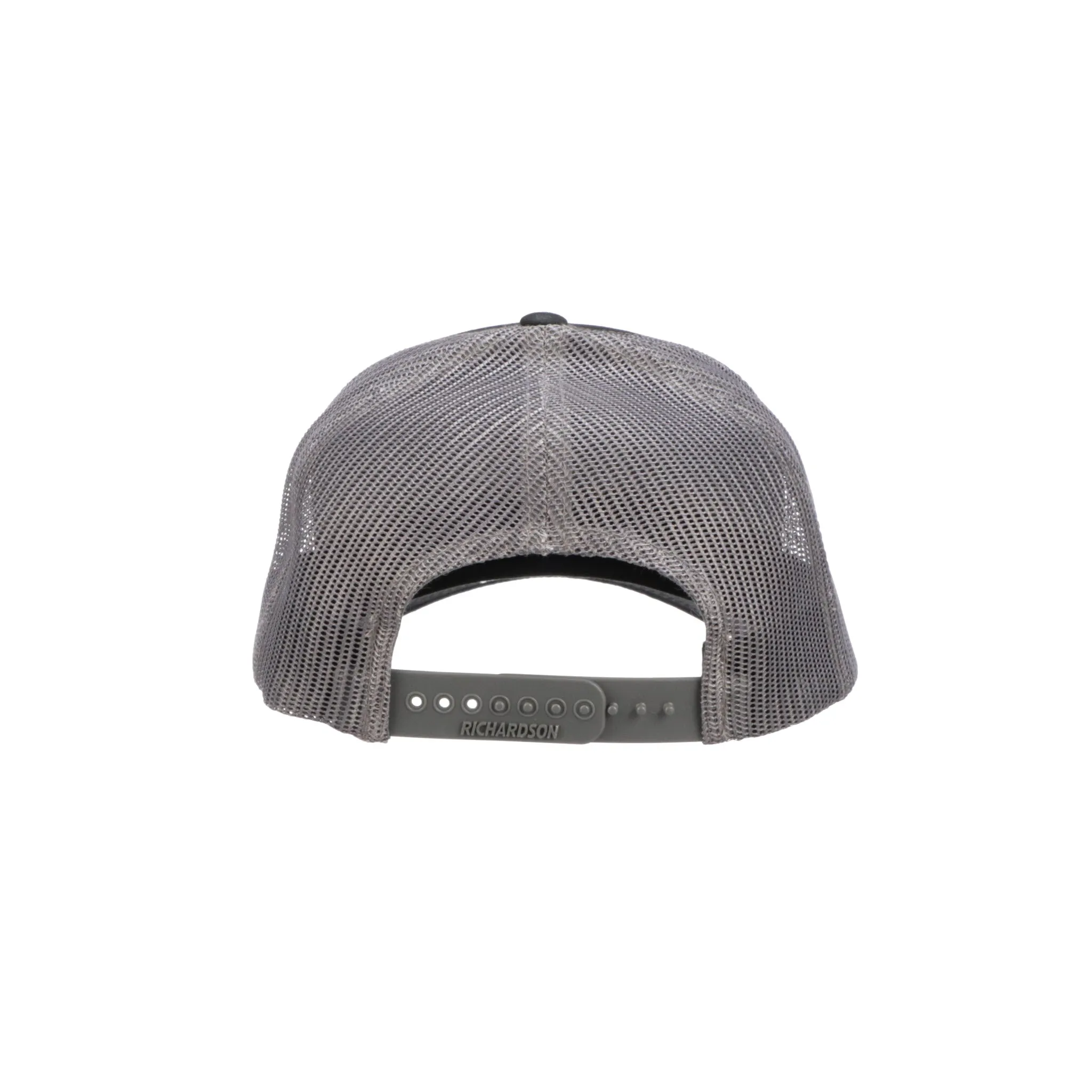 Leather Patch Cap Round :: Black   Charcoal
