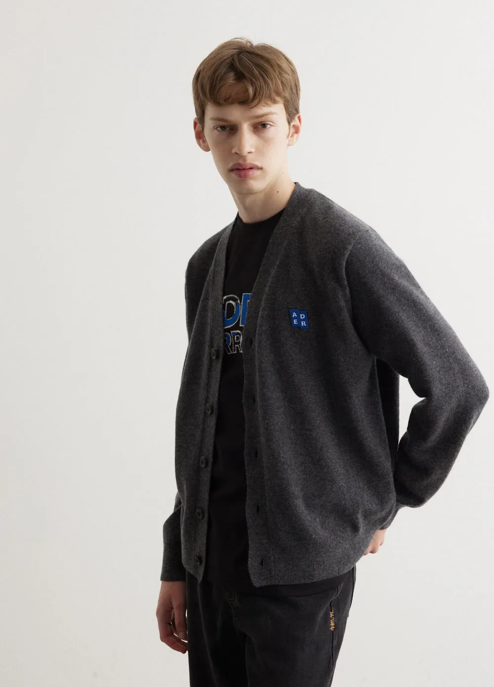 Logo Knit Cardigan