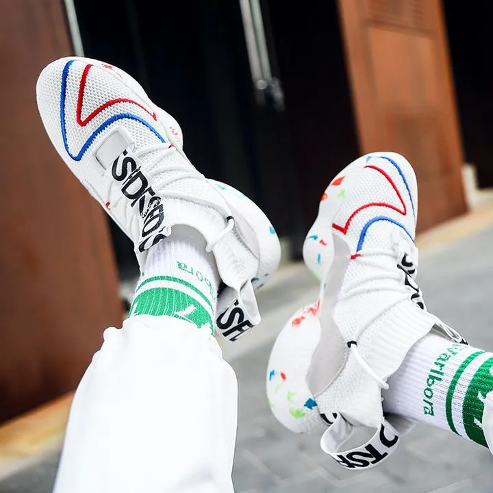 Men Women Fashion Breathable Sneakers