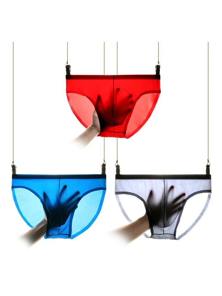 Men's Breathable Seamless Thin Briefs