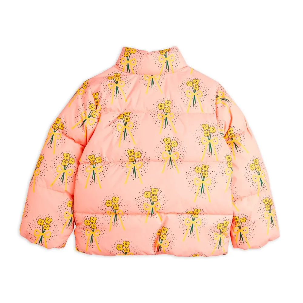 Mini Rodini Winter Flowers aop City Puffer Jacket