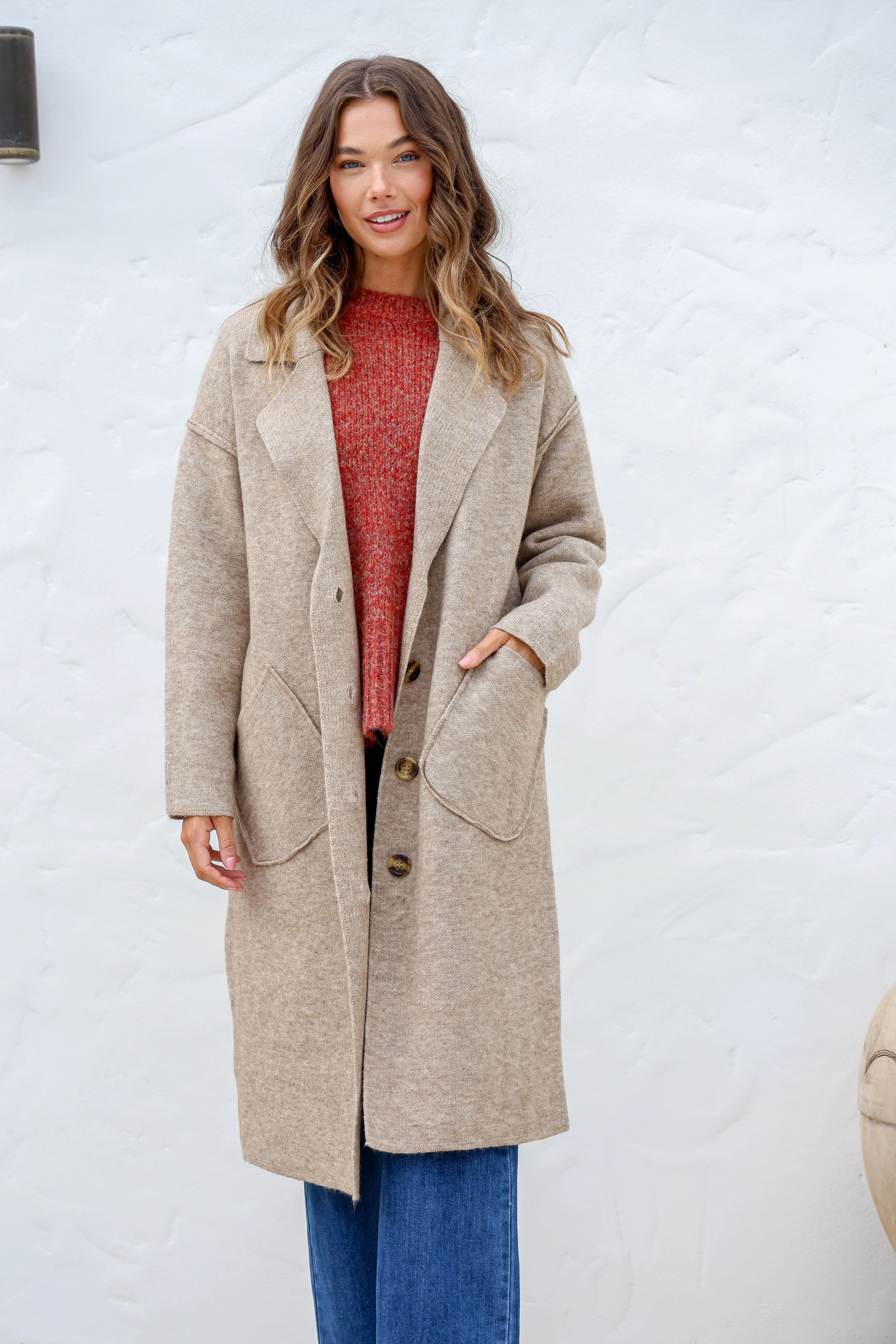 Missy Coatigan Mocca