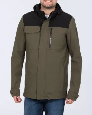 Redpoint Luke Tall Hooded Jacket (black/olive)
