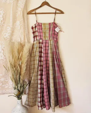Sweet Plaid Maxi Dress