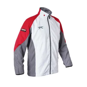 Wholesale Taekwondo Jacket Windproof Waterproof Windbreaker Red and White Models Jacket Autumn Long-sleeved Sportswear Dojos جاكيت تايكوندو للبيع بالجملة، جاكيت مقاوم للرياح والماء، جاكيت أحمر وأبيض، جاكيت خريفي بأكمام طويلة، ملابس رياضية، دوجو