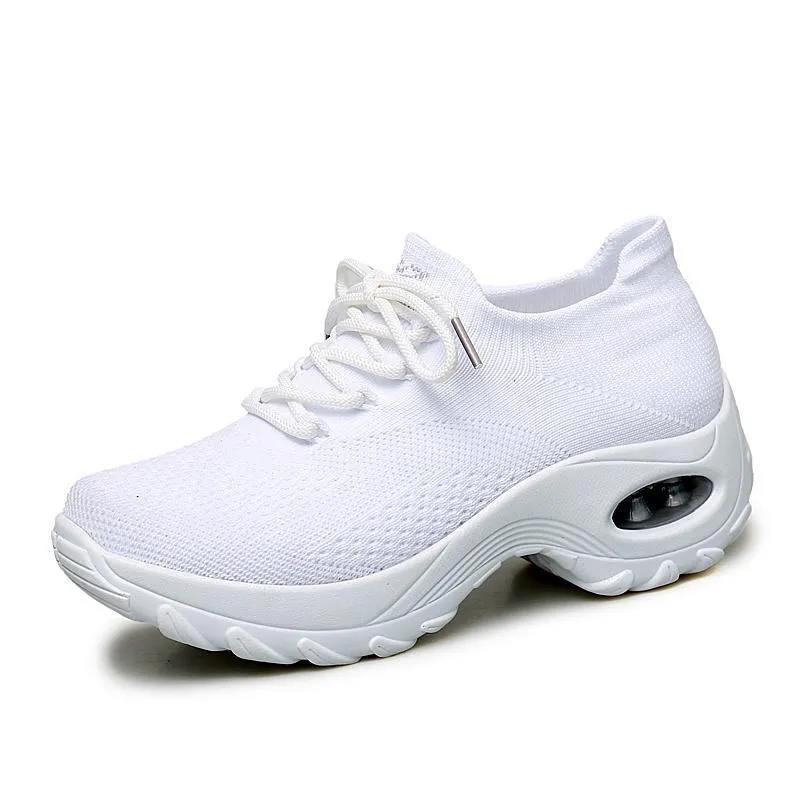 Women's Flying Woven Breathable Comfortable Sneakers