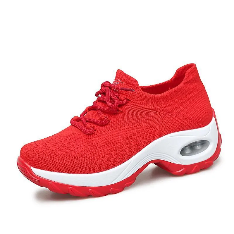Women's Flying Woven Breathable Comfortable Sneakers