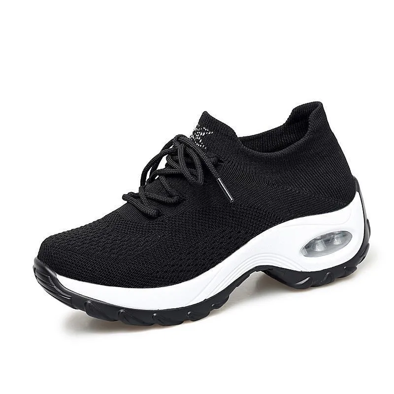 Women's Flying Woven Breathable Comfortable Sneakers