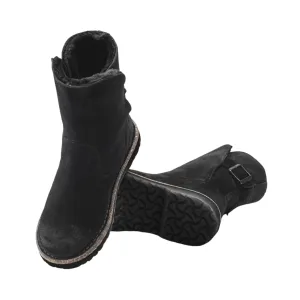 Women's Uppsala Shearling (Suede Leather) - Black